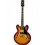 Used 2021 Epiphone ES335 FIGURED Iced Tea Hollow Body Electric Guitar Iced Tea