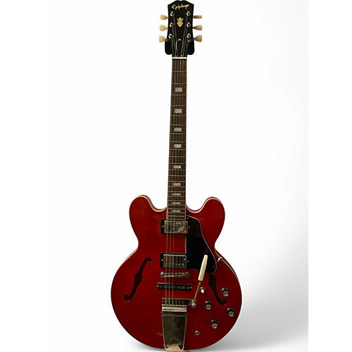 Used 2021 Epiphone Joe Bonamassa '62 ES-335 Sixties Cherry Hollow Body Electric Guitar Sixties Cherry