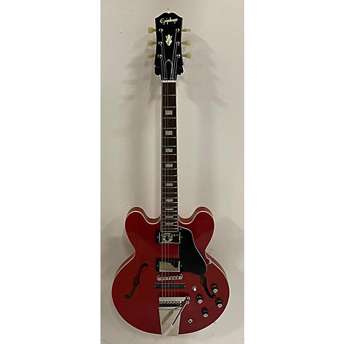 Epiphone Used 2021 Epiphone Joe Bonamassa Es335 Cherry Hollow Body Electric Guitar Cherry