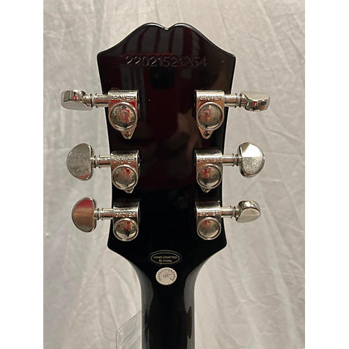 Epiphone Used 2021 Epiphone Les Paul Custom Silverburst Solid Body Electric Guitar Silverburst