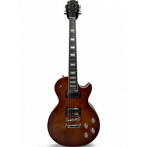 Used 2021 Epiphone Les Paul Modern Figured 2 Color Sunburst Solid Body Electric Guitar 2 Color Sunburst
