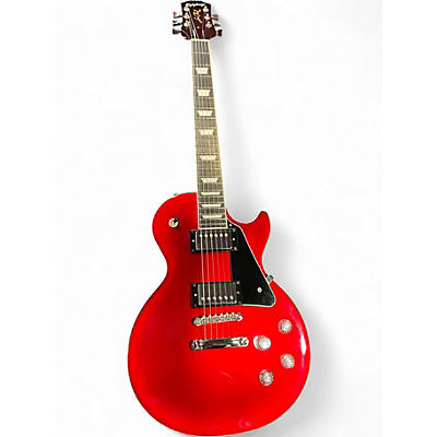 Used 2021 Epiphone Les Paul Modern Red Solid Body Electric Guitar