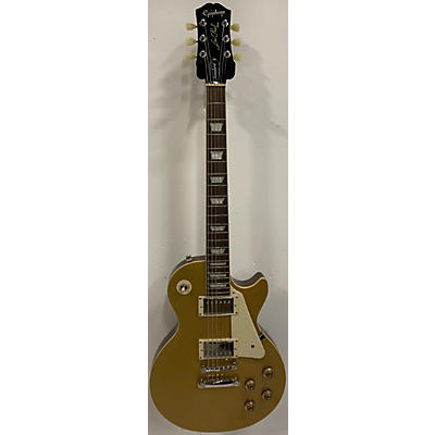 Epiphone Used 2021 Epiphone Les Paul Standard 1950s Gold Solid Body Electric Guitar