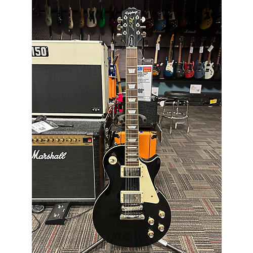 Epiphone Used 2021 Epiphone Les Paul Standard 60s Black Solid Body Electric Guitar Black