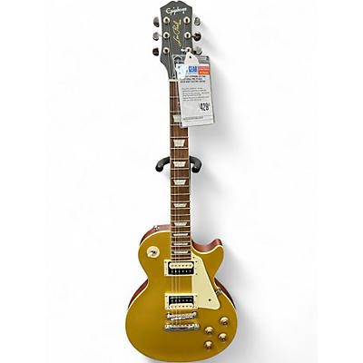 Used 2021 Epiphone Les Paul Traditional Pro IV GOLD Solid Body Electric Guitar