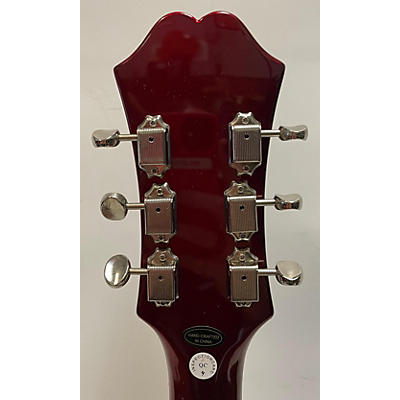 Epiphone Used 2021 Epiphone Riviera Sparkling Burgundy Hollow Body Electric Guitar