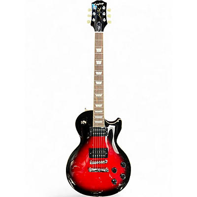 Used 2021 Epiphone Slash Signature Les Paul Standard Vermillion Burst Solid Body Electric Guitar