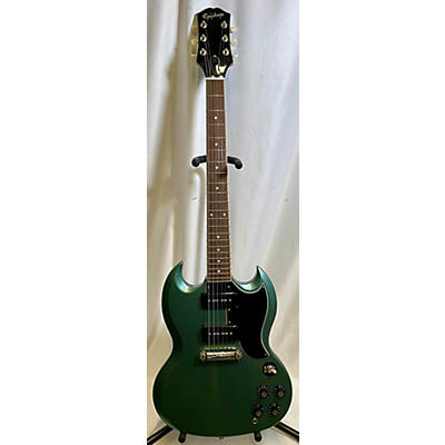 Epiphone Used 2021 Epiphone TRADITIONAL SG PRO IV Inverness Green Solid Body Electric Guitar