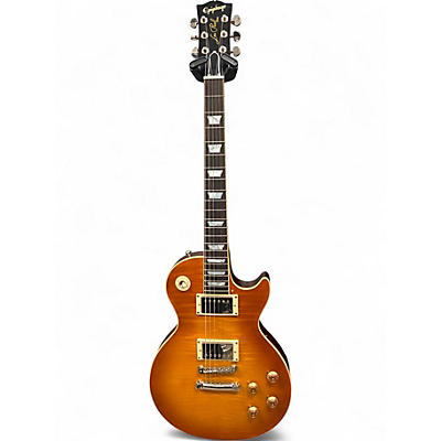 Used 2021 Epiphone inspired by gibson custom shop 1959 les paul Iced Tea Solid Body Electric Guitar