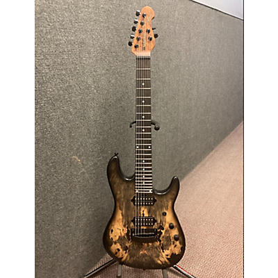 Ernie Ball Music Man Used 2021 Ernie Ball Music Man Jason Richardson Cutlass HH POPLAR BURL Solid Body Electric Guitar