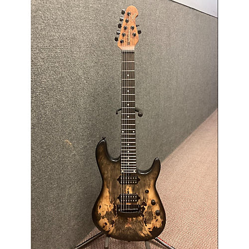 Ernie Ball Music Man Used 2021 Ernie Ball Music Man Jason Richardson Cutlass HH POPLAR BURL Solid Body Electric Guitar POPLAR BURL