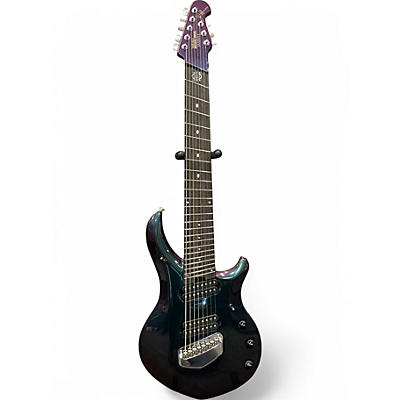 Used 2021 Ernie Ball Music Man majesty 8 mystic green Solid Body Electric Guitar