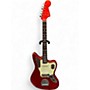 Used 2021 Fender 1963 Journeyman Relic Jaguar Candy Apple Red Solid Body Electric Guitar Candy Apple Red