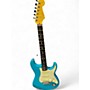 Used 2021 Fender 75th anniversary American Professional iistratocaster Miami Blue Solid Body Electric Guitar Miami Blue