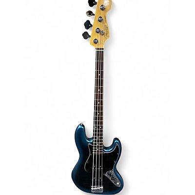 Used 2021 Fender AMPRO 2 J BASS DARK NITE Electric Bass Guitar