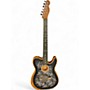 Used 2021 Fender American Acoustasonic Telecaster Black Acoustic Electric Guitar Black