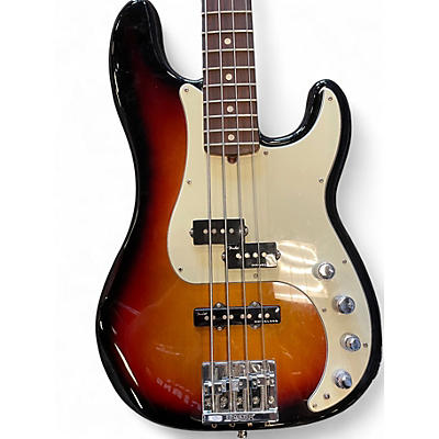 Used 2021 Fender American Elite Precision Bass 3 Color Sunburst Electric Bass Guitar