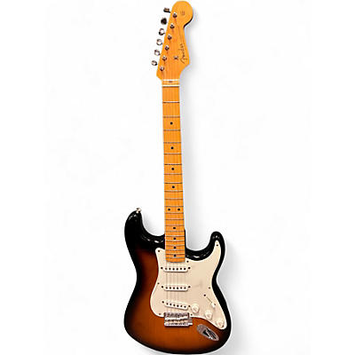 Used 2021 Fender American Original 50s Stratocaster 2 Tone Sunburst Solid Body Electric Guitar