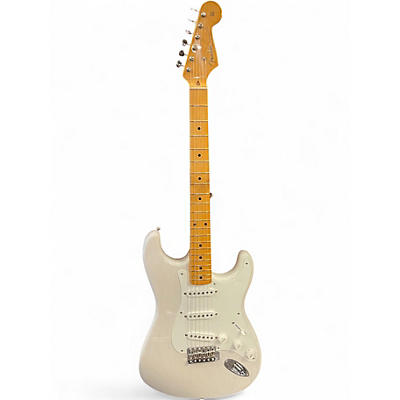 Used 2021 Fender American Original 50s Stratocaster White Blonde Solid Body Electric Guitar