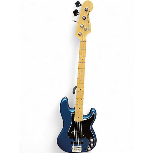 Used 2021 Fender American Performer Jazz Bass satin lake placid blue Electric Bass Guitar satin lake placid blue