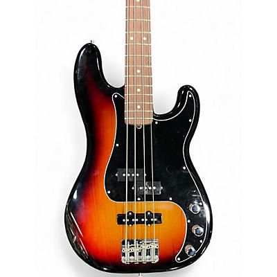 Used 2021 Fender American Performer Precision Bass 2 Color Sunburst Electric Bass Guitar