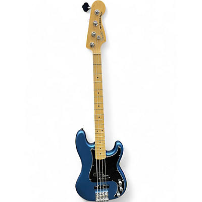 Fender Used 2021 Fender American Performer Precision Bass SATIN LAKE PLACID Electric Bass Guitar