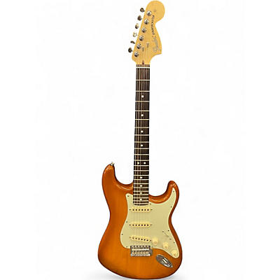 Used 2021 Fender American Performer Stratocaster SSS Honey Burst Solid Body Electric Guitar