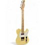 Used 2021 Fender American Performer Telecaster Hum Vintage White Solid Body Electric Guitar Vintage White