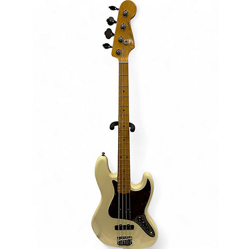 Fender Used 2021 Fender American Professional II Jazz Bass Olympic White Electric Bass Guitar Olympic White