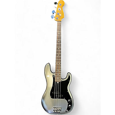 Fender Used 2021 Fender American Professional II Precision Bass Mercury Electric Bass Guitar