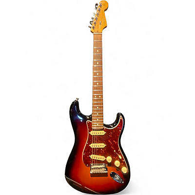 Used 2021 Fender American Professional II Stratocaster 3 Color Sunburst Solid Body Electric Guitar