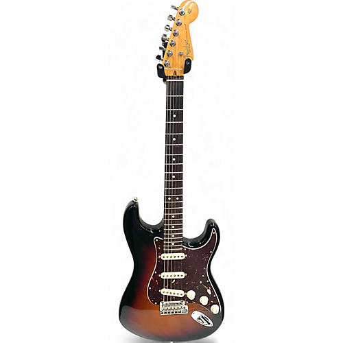 Used 2021 Fender American Professional II Stratocaster 3 Tone Sunburst Solid Body Electric Guitar 3 Tone Sunburst