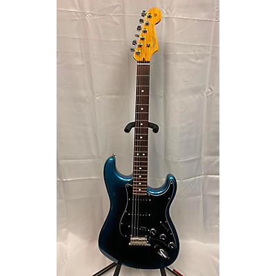 Fender Used 2021 Fender American Professional II Stratocaster DARK NIGHT Solid Body Electric Guitar