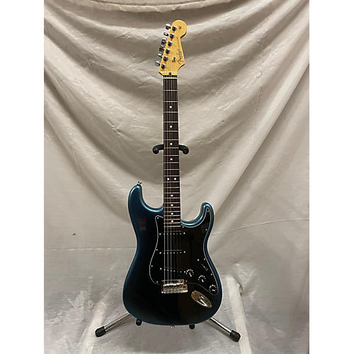 Fender Used 2021 Fender American Professional II Stratocaster Dark Night Solid Body Electric Guitar Dark Night