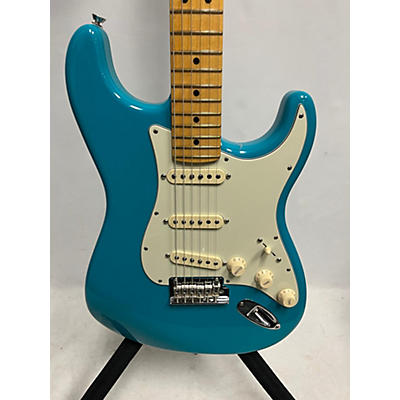 Fender Used 2021 Fender American Professional II Stratocaster MIAMI BLUE Solid Body Electric Guitar