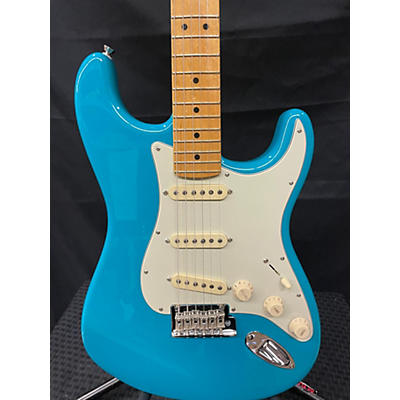 Fender Used 2021 Fender American Professional II Stratocaster MIAMI BLUE Solid Body Electric Guitar