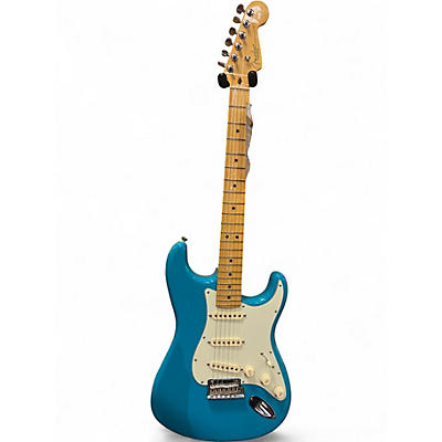Used 2021 Fender American Professional II Stratocaster MIAMI BLUE Solid Body Electric Guitar