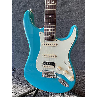 Fender Used 2021 Fender American Professional II Stratocaster Miami Blue Solid Body Electric Guitar