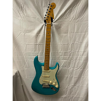 Fender Used 2021 Fender American Professional II Stratocaster Miami Blue Solid Body Electric Guitar