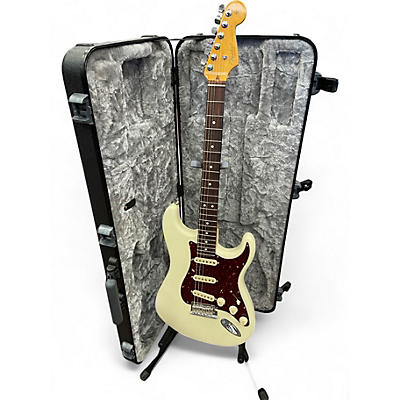 Used 2021 Fender American Professional II Stratocaster Olympic White Solid Body Electric Guitar