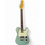 Used 2021 Fender American Professional II Telecaster Mystic Surf Green Solid Body Electric Guitar Mystic Surf Green