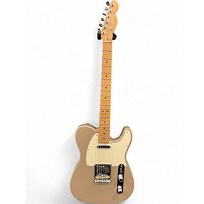 Used 2021 Fender American Professional II Telecaster Shoreline Gold Solid Body Electric Guitar