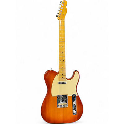 Used 2021 Fender American Professional II Telecaster Sienna Sunburst Solid Body Electric Guitar
