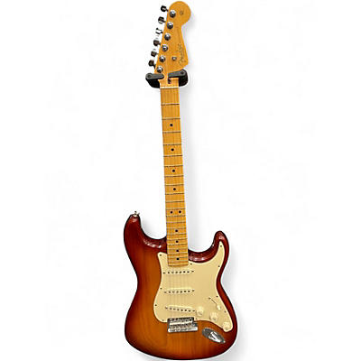 Used 2021 Fender American Professional Stratocaster SSS Sienna Sunburst Solid Body Electric Guitar