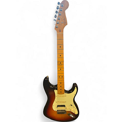 Used 2021 Fender American Ultra Stratocaster 2 Color Sunburst Solid Body Electric Guitar 2 Color Sunburst