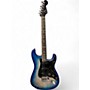 Used 2021 Fender American Ultra Stratocaster Denim Solid Body Electric Guitar Denim