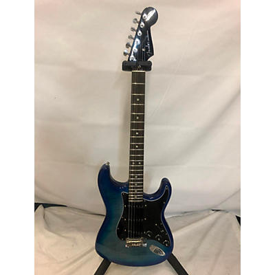 Fender Used 2021 Fender American Ultra Stratocaster Limited-Edition Denim Solid Body Electric Guitar