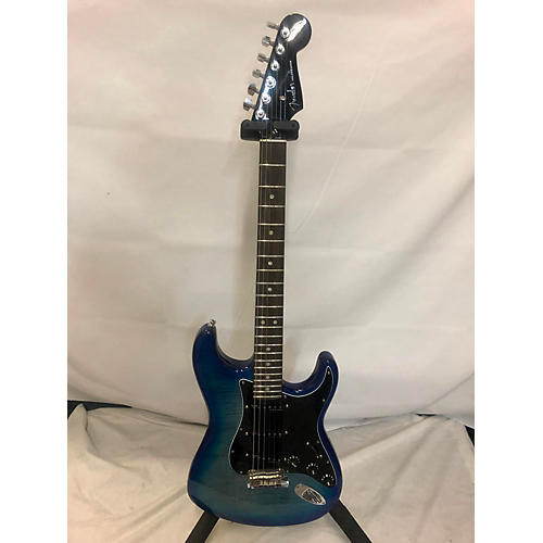 Fender Used 2021 Fender American Ultra Stratocaster Limited-Edition Denim Solid Body Electric Guitar Denim