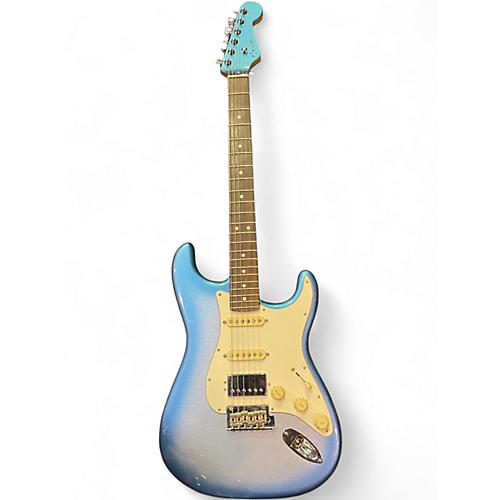 Used 2021 Fender CORONA CALIFORNIA  SKY BURST Metallic Solid Body Electric Guitar SKY BURST Metallic