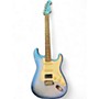 Used 2021 Fender CORONA CALIFORNIA  SKY BURST Metallic Solid Body Electric Guitar SKY BURST Metallic